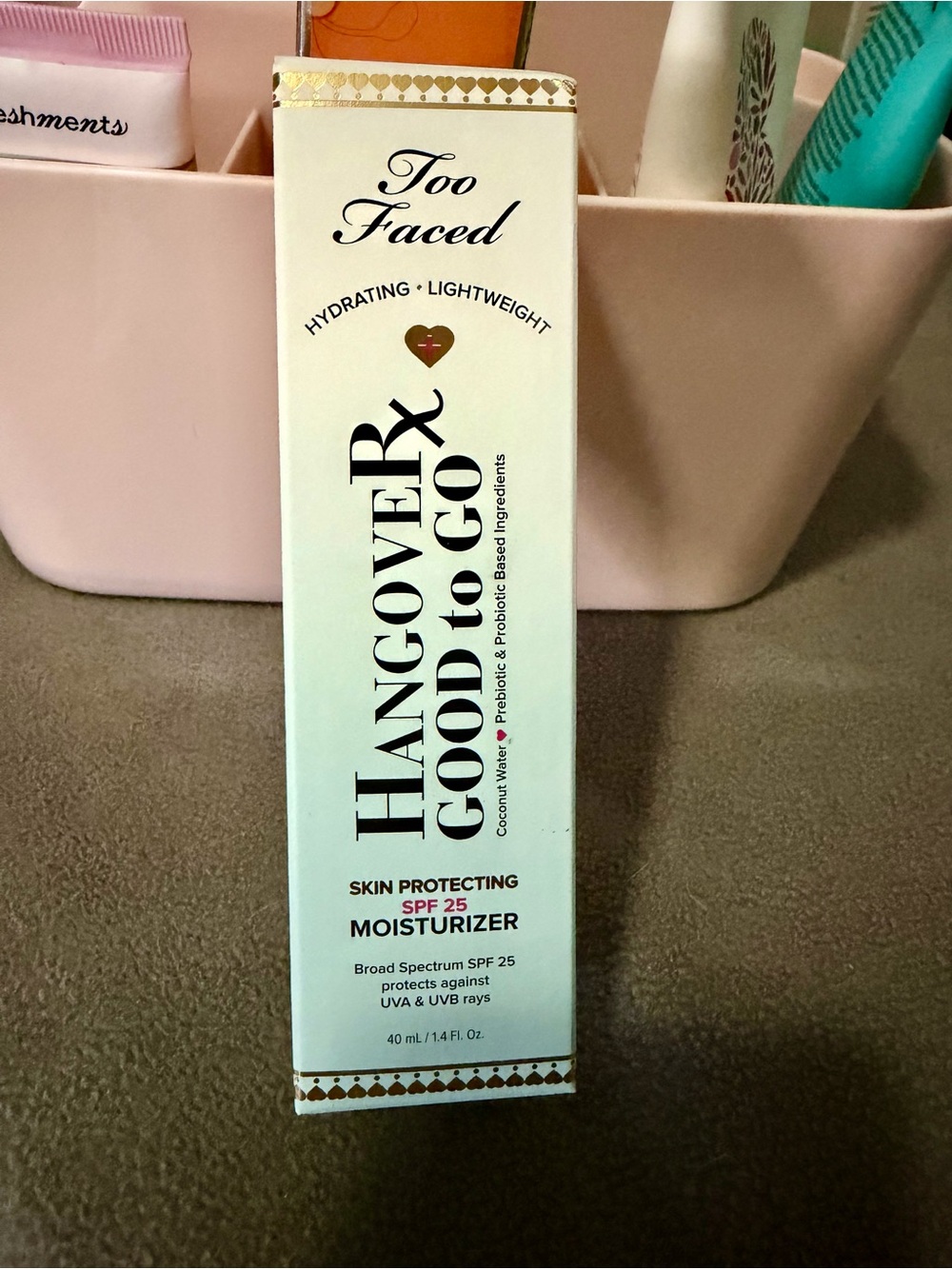 Too Faced Hangover Rx Good to Go SPF 25 Moisturizer